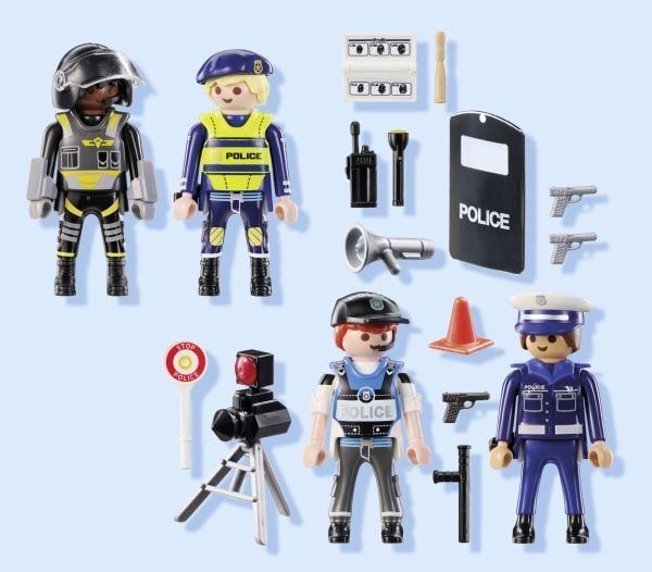 Playmobil 71730, Poliisi, 4 vuosi/vuosia, Monivärinen, Muovi