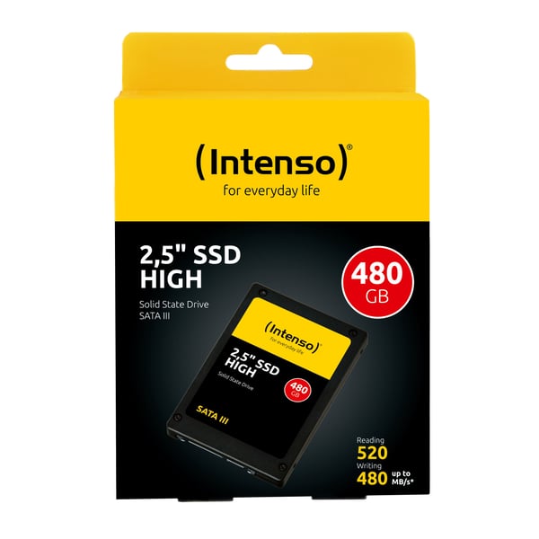 Intenso - SSD-levy - 480 GB - sisäinen - 2,5" - SATA 6Gb/s
