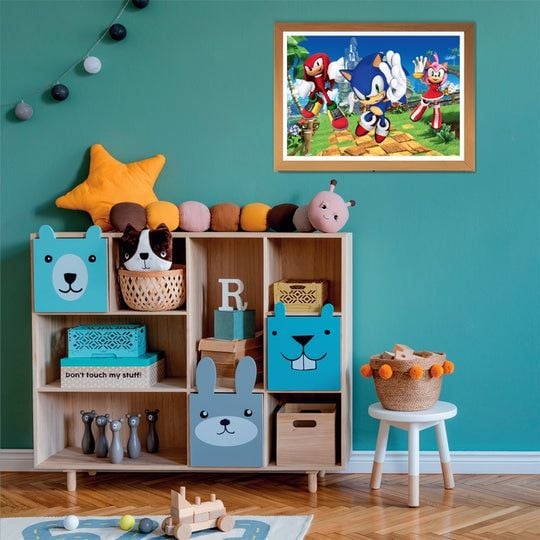 Clementoni-pussel Sonic, 104 bitar