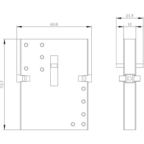 Siemens 3RA2934-2B Liitin 1 kpl
