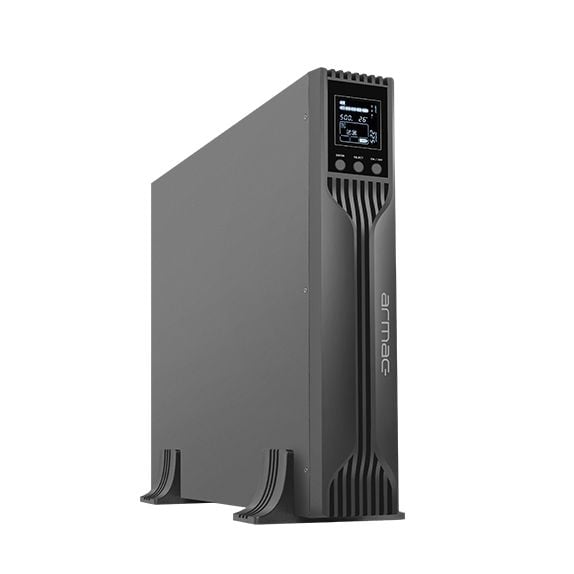 Armac Rack PSW series R/1000I/PSW - UPS (rackmonterbar/ekstern) - AC 230 V - 800 watt - 1000 VA - 9 Ah - USB - utgangskontakter: 4 - 2U - 19" - svart