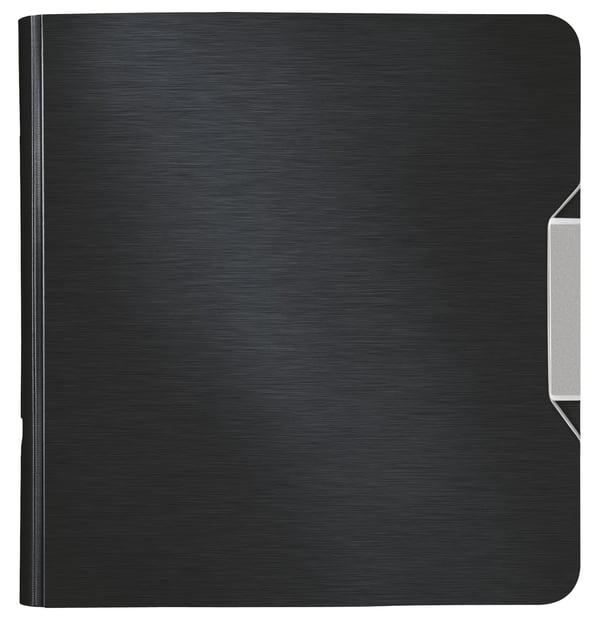 Leitz 180° Active Style - Ringpärm - ryggbredd: 82 mm - för A4 (210 x 297 mm) - kapacitet: 500 ark - svart satäng