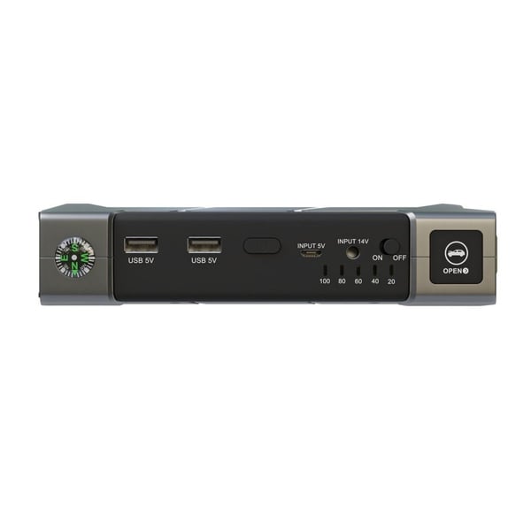 Extralink JUMP MAX7, 400 A, Sort, Grå, 400 A, Lithium-Ion (Li-Ion), Universell, 10000 Ah