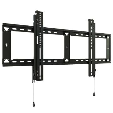 Chief Fit Large Fixed Display Wall Mount - For Displays 43-86" - Black - Monteringssats - för platt panel - svart - skärmstorlek: 43"-86" - väggmon...