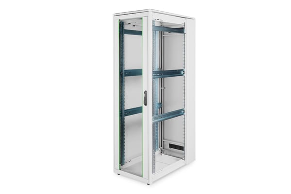 Digitus Unique DN-19 42U-6/10-1 - Räkki - kotelo - vaaleanharmaa, RAL 7035 - 42U - 19"