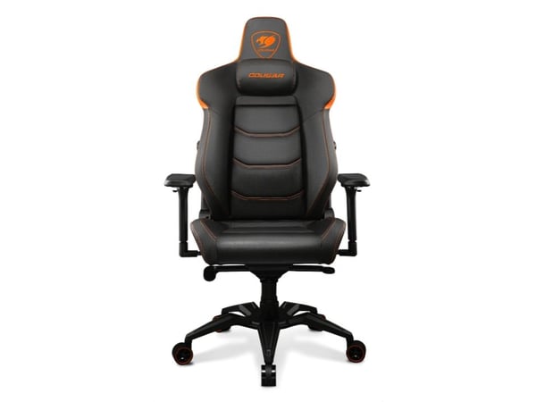 COUGAR Gaming Armor Evo CGR-EVO, Universal gaming-stol, 160 kg, Polstret Sete, Polstret Rygg, Sort, Aluminium
