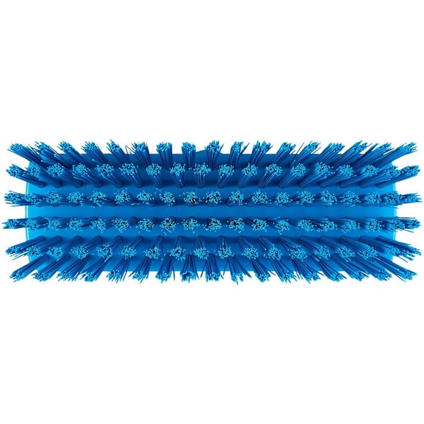 Gulv- og vægvaskebørste, Vikan, 22,5x7,5x11,5cm, blå, polyester/PP/rustfrit stål