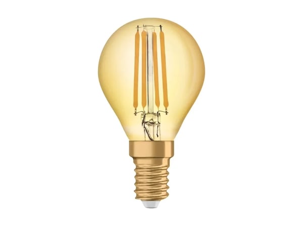 LEDVANCE Vintage 1906 LED-lamppu 4 W 410 lm E14, kultainen