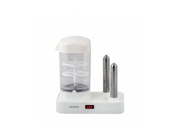 Jajowar Orava Orava HM-03 pølsemaskin med eggtilbehør, 340 W, for 6 pølser, hvit
