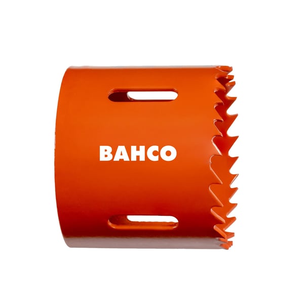 Bahco 3830-40-VIP, Enkelt, Bor, Metall, Plast, Rustfritt stål, Stål, Tre, Oransje, Koboltstål, Bimetall
