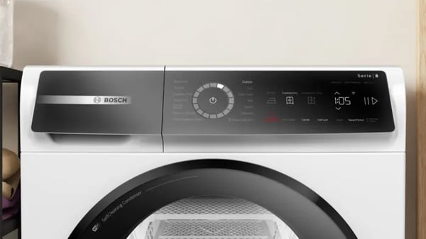 Bosch Serie 8 WQB246DLSN kuivausrumpu 9 kg energialuokka B 59,8 cm