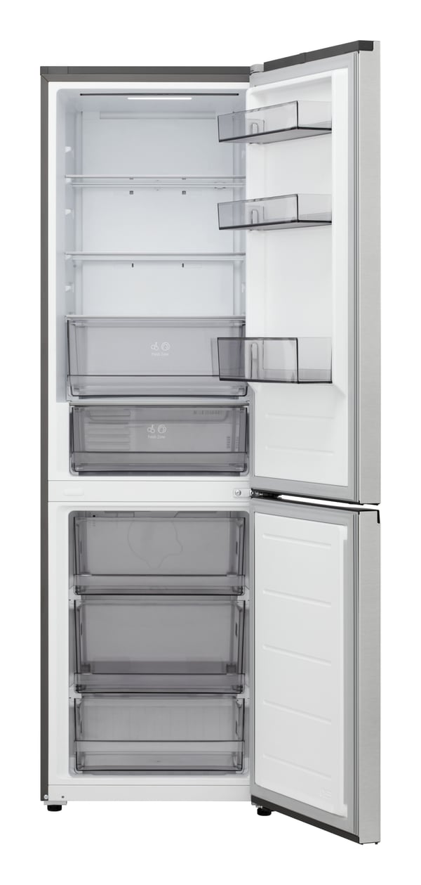 LG GBBSJ10EPY kyl- och frysskåp 333 L, energiklass E, 59,7 cm, silver