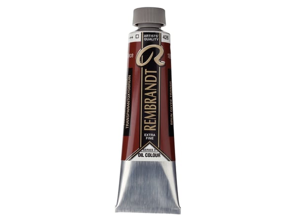 Rembrandt oljefärg tub Transparent Oxide Brown 426