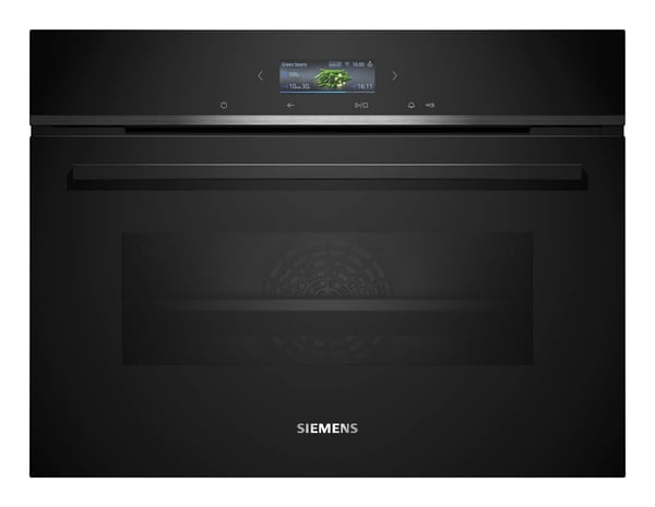 Siemens iQ700 CB774G1B1 innbyggingsovn 47 L A+, svart