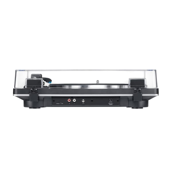 Audio-Technica AT-LP70XBT platespiller, remdrevet, helautomatisk, hvit/sølv