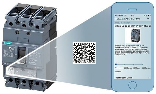 Siemens 3VA6110-0HL41-0AA0 -katkaisija, 1 kpl. Kytkentäjännite (maks.): 600 V/AC (L x K x S) 140 x 198 x 86 mm, IP40