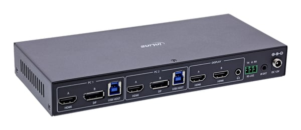 InLine 57885G, 3840 x 2160 pikseliä, 4K Ultra HD, Telineasennus, 12 W, Musta