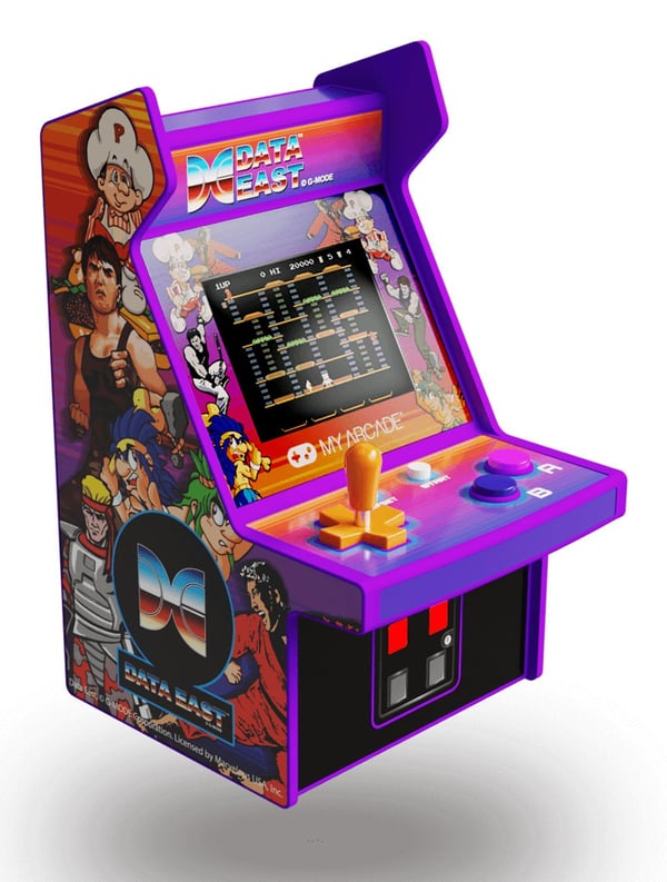 My Arcade Data East, Flerfarget, 6,98 cm (2.75"), USB Type-C, USB/batteri, AA, Alkalinsk