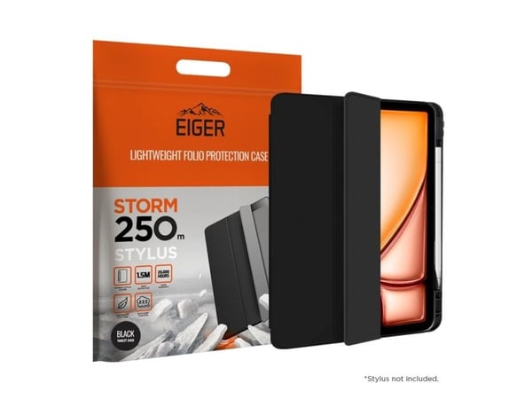 Eiger Eiger Storm 250m Stylus iPad Air 13'' (2024) nettbrettetui svart