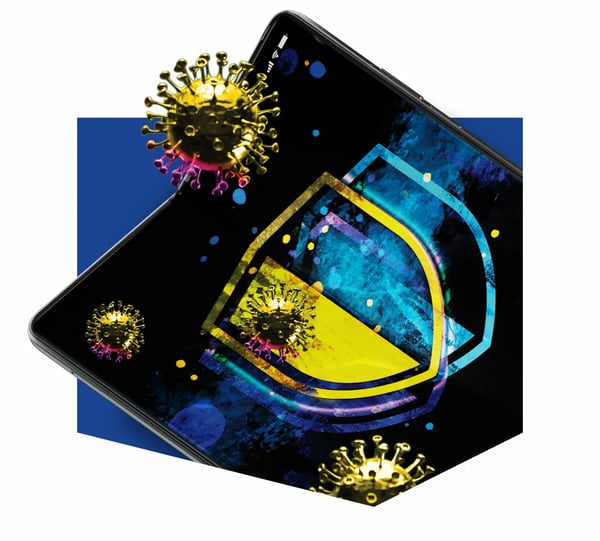 3MK 3MK 3MK Silver Protect+ Sam Galaxy Z Fold 3 5G märkäasennus antimikrobinen kalvo