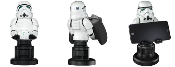 Exquisite Gaming Cable Guys Star Wars Storm Trooper - Hållare för spelstyrenhet, mobiltelefon