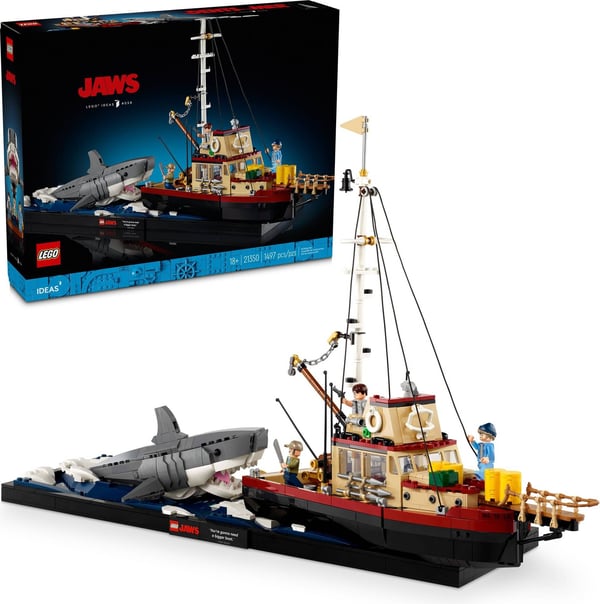 LEGO Ideas Jaws 21350 byggesett