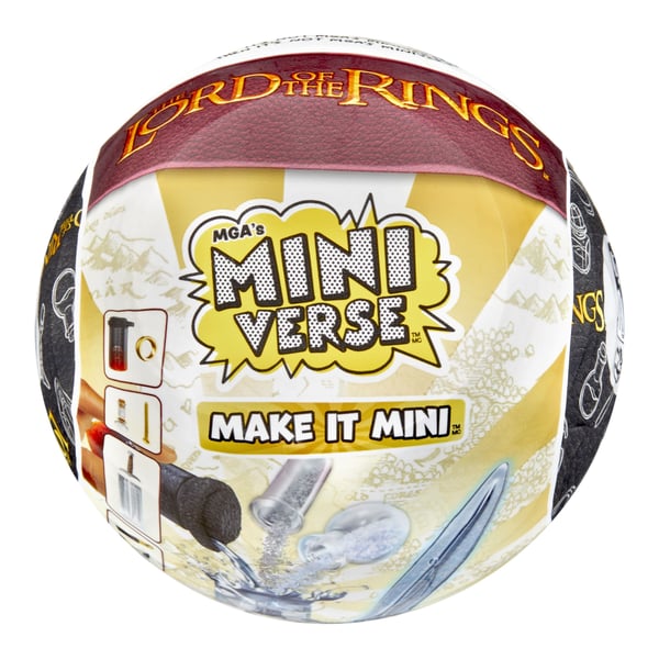 MGA''s Miniverse Make it Mini Lord of the Rings, 8 År, Multifärg, Plast, Harts