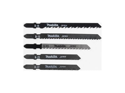 Makita - Palapelisahanteräsarja - puulle, metallille - 5 kappaletta