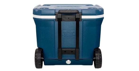 Coleman 50QT Xtreme™ Pyörillä varustettu kylmälaukku, Blå, Plast, Polyuretaani (PU), lajitelma, 47 L, 113 kg