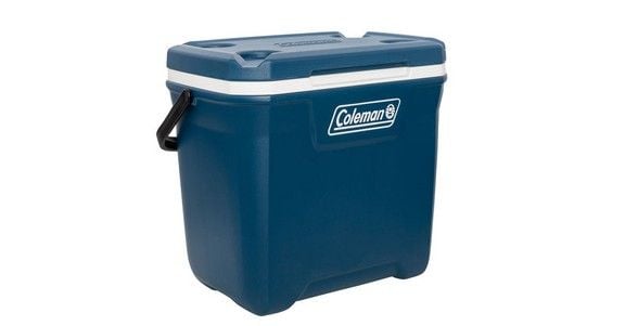 Coleman 28QT Xtreme, Sininen, Suurtiheyspolyeteeni (HDPE), Polyuretaani (PU), 26 L, 31 cm, 33 cm