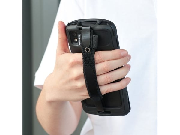 Mobilis - Handrem för väska, handhållen - universell, med hållare för stylus - svart
