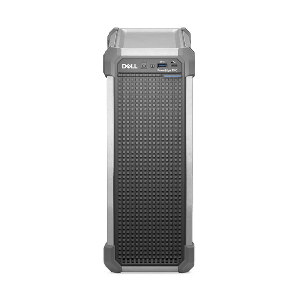 Dell PowerEdge T160 - Server - kompakt torn 1-vägs - 1 x Xeon 6325P / upp till 5.2 GHz - RAM 32 GB - SSD 480 GB - G200eW - Gigabit Ethernet - inget...