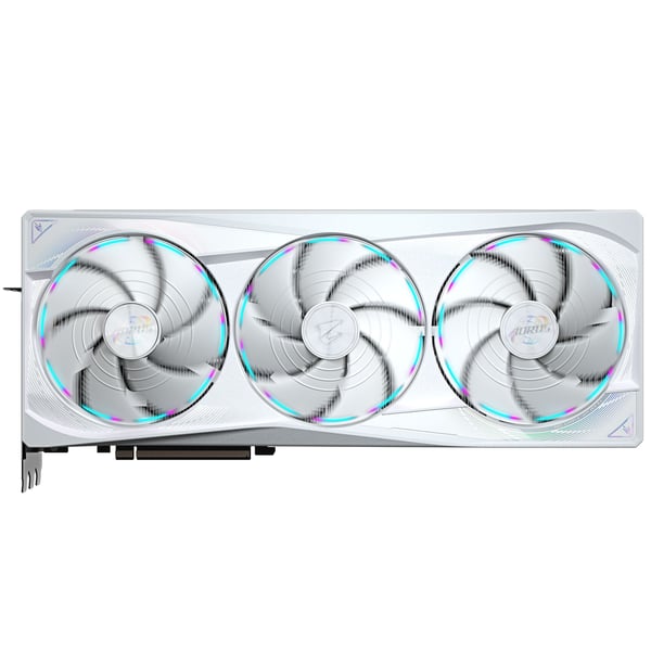 GIGABYTE AORUS GeForce RTX 5090 STEALTH ICE 32G, GeForce RTX 5090, 32 GB, GDDR7, 512 bittiä, 7680 x 4320 pikseliä, PCI Express 5.0