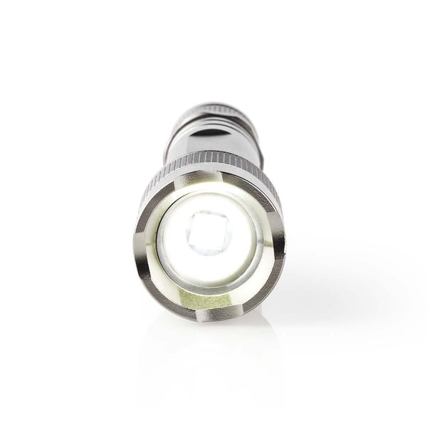 Nedis LTRH3WGY, Handficklampa, Grå, Aluminium, Knappar, IPX5, LED