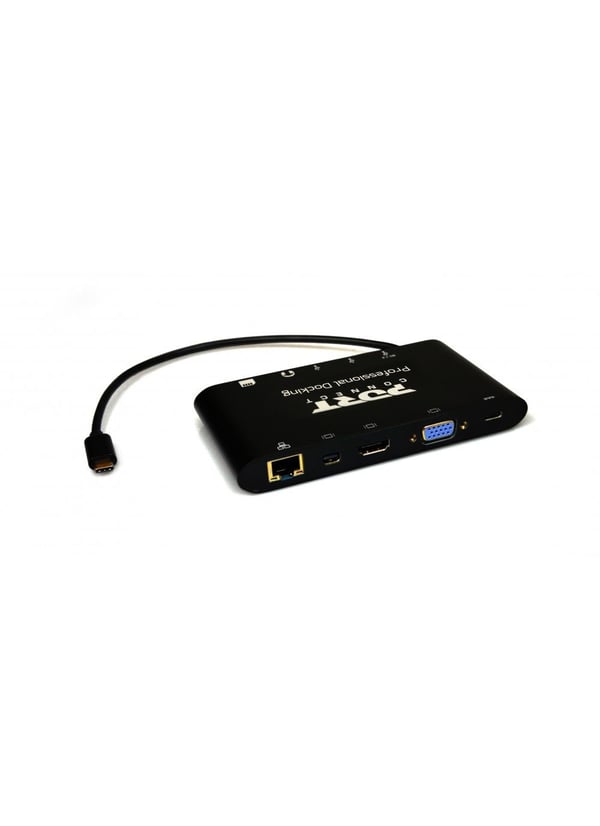 Port Designs 901906, USB 3.2 Gen 1 (3.1 Gen 1) Type-C, Musta, MMC, MicroSD (TransFlash), SD, HDMI, RJ-45, USB 3.2 Gen 1 (3.1 Gen 1) Type-A, USB 3.2...