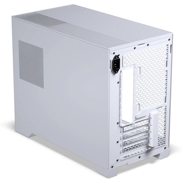 Phanteks XT V3 mATX-kabinett, herdet glass, 3x 120 mm-vifter, hvit