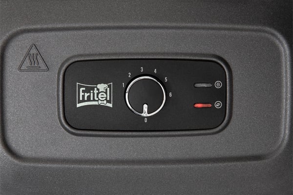 Fritel GR 1360 -grilli 270 x 160 mm, antrasiitti, saranoitu kansi
