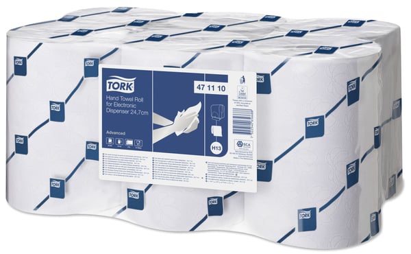 Tork 471110, Valkoinen, 1,84 kg, Muovi, 247 mm, 145,2 m, 19,3 cm