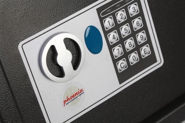 Phoenix Safe Co. Compact SS0721E, 4 L, musta, Elektroninen, Terästä, 230 mm, 170 mm