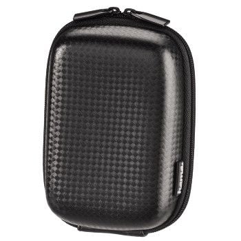 Hama Hardcase Carbon Style 60 L - Kova kotelo digitaaliselle valokuvakameralle / videokameralle - etyleenivinyyliasetaatti (EVA) - musta