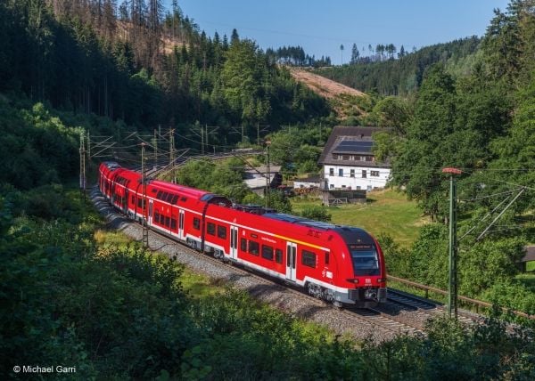 Märklin 38462, Junamalli, Valmiiksi koottu, HO (1:87), Siemens Desiro HC, Mikä tahansa sukupuoli, punainen