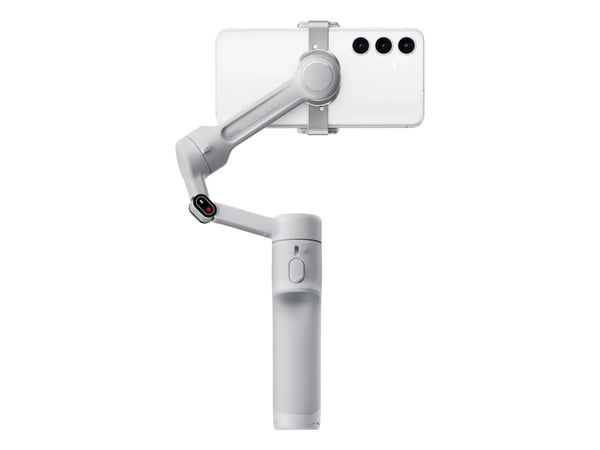 Insta360 Flow 2 AI Tracker Bundle, Älypuhelimen kameranvakaaja, Vaaleanharmaa, Kuluttaja, -99 - 231°, -210 - 120°, 0,3 kg