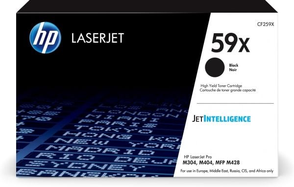 Lasertoner, HP 59X CF259X 3431610, 10 000 sidor, svart