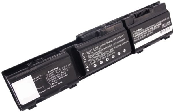 CoreParts - Batteri til bærbar PC - litiumion - 4400 mAh - 48.8 Wh - svart - for Acer Aspire 1825PT, 1825PTZ