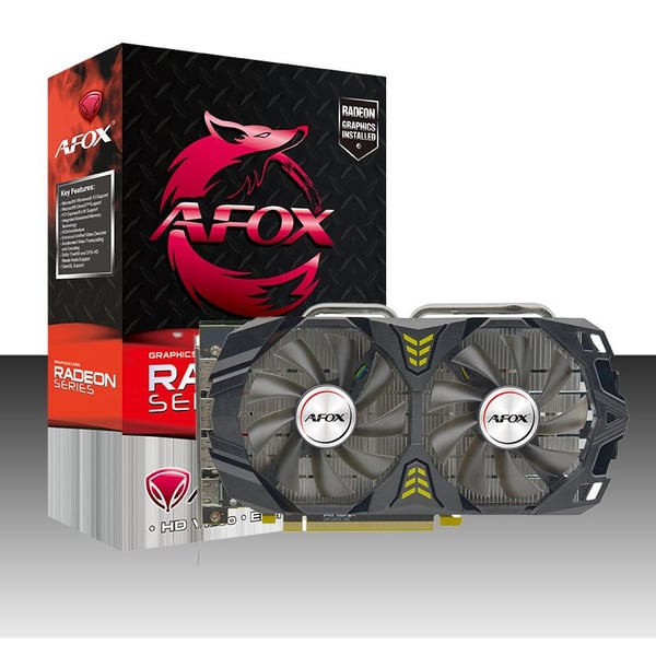 AFOX Radeon RX 580 2048SP, Radeon RX 580, 8 GB, GDDR5, 256 bit, 3840 x 2160 piksler, PCI Express x16 3.0