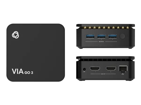 Kramer VIA Go3 - Presentasjonsserver - 1GbE - Wi-Fi 5 - Bluetooth