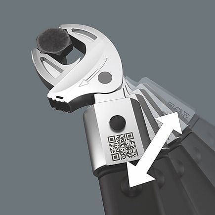 Wera 7880 Joker L, Kromfarget, Kromvanadiumstål, 16,17,18,19 mm, Click-Torque X series 14x18mm, Tsjekkisk Republikk, 88 mm