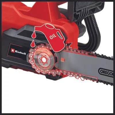 Einhell GC-EC 2040, 7100 RPM, 40 cm, 37,5 cm, 15,5 m/s, Musta, Punainen, 0,16 L