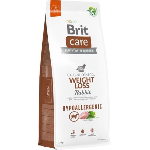 Brit Care Dog Hypoallergenic Weight Loss, Rabbit, 12 kg