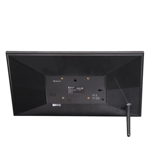 Denver PFF-1503B, 39,6 cm (15.6"), 1920 x 1080 piksler, IPS, JPEG, 16 GB, MicroSD (TransFlash)